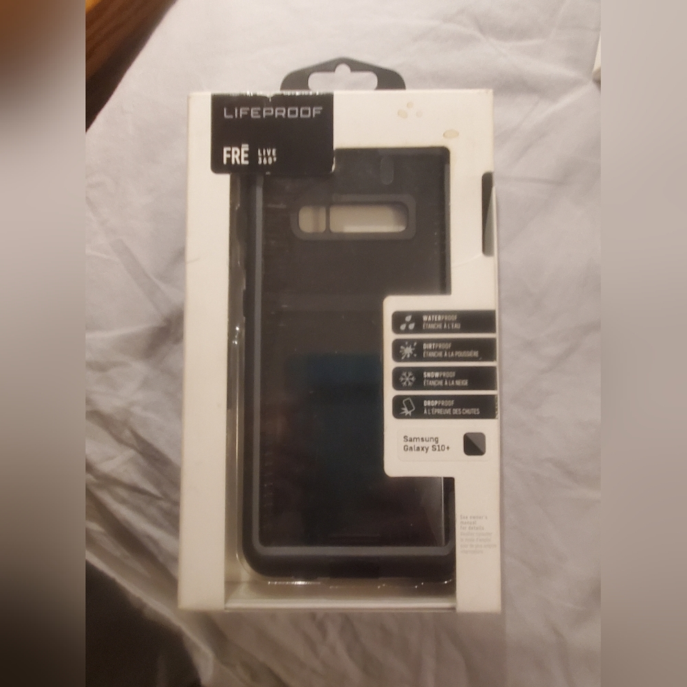 LIfeproof Fre Case for Samsung Galaxy S10+ PLUS Waterproof Rugged Black
